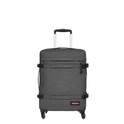 Afbeelding van Eastpak Transit&#039;R 4 S black denim Handbagage koffer Trolley