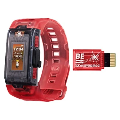 Afbeelding van Bandai Vital BE Tokyo Revengers armband Digitaal huisdierenhorloge met geheugenkaart gebaseerd op Anime en Manga Train je huisdier