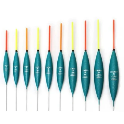 Afbeelding van Drennan Carp 5 Pole Float (10 Stuks) Dobber 0.60g 10 Stuks (9 rode en 1 gele antenne)