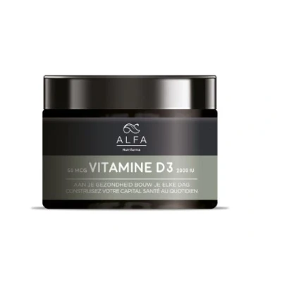 Afbeelding van Alfa Vitamine D3 2000 IU 120Capsules Capsules