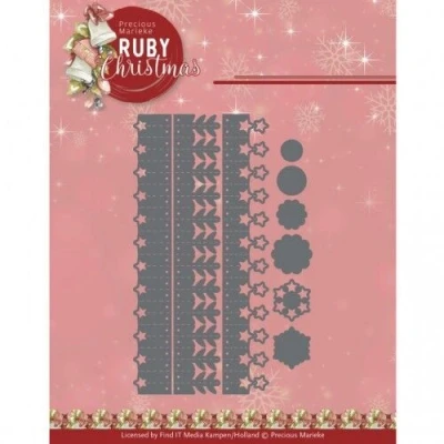 Afbeelding van Dies Precious Marieke Ruby Christmas Rosttes