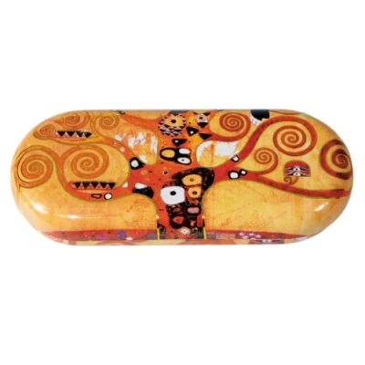 Afbeelding van Brillenkoker kunstenaars Gustav Klimt Levensboom