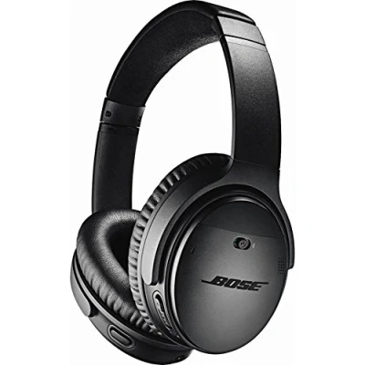Afbeelding van Bose QuietComfort 35 II Noise Cancelling Bluetooth Headphones Draadloze Over Ear Hoofdtelefoon met Ingebouwde Microfoon, Zwart
