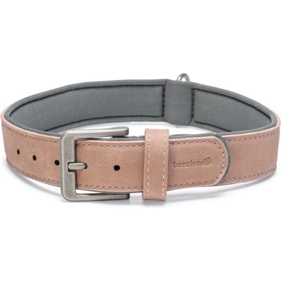 Afbeelding van Beeztees Balacron Ax Honden Halsband Kunstleer Roze Nekomvang van tot x breedte: 43 53 cm 25 mm