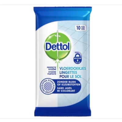 Afbeelding van Dettol Vloerdoekjes Cleanser 10 stuks