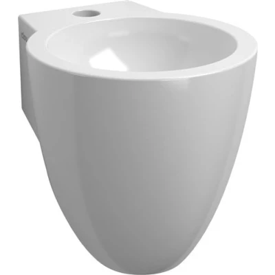 Afbeelding van Clou Flush 6 toiletfontein Wit keramiek Met kraangat Minimalistisch design