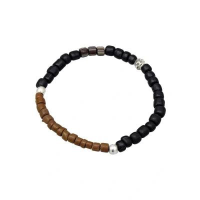 Afbeelding van Kuzzoi Statement Armband, Heren, Maat: 21, Braun