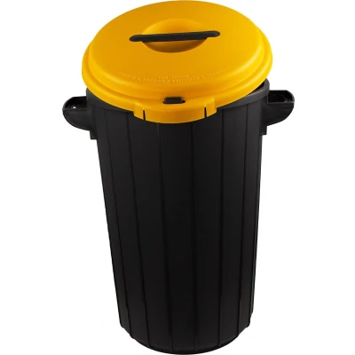 Afbeelding van Prullenbak met Deksel voor Afvalscheiding 35L, Recycle Vuilnisbak, Afvalbak