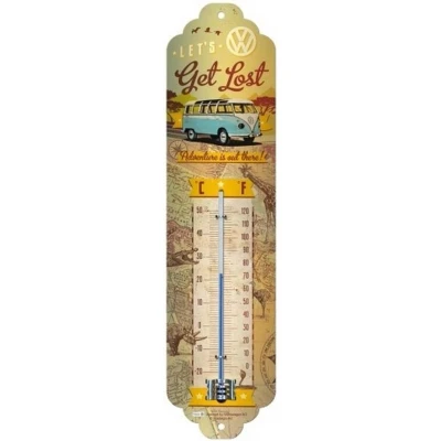 Afbeelding van TFA Dostmann NOSTALGIC ART VW Bulli Thermometer Geel