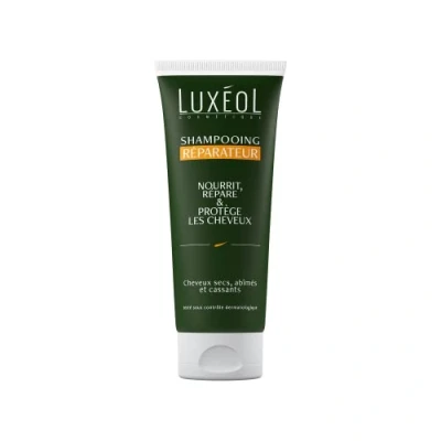 Afbeelding van LUXÉOL Herstellende shampoo voeding en bescherming zachtheid weerstand verzorging droog, beschadigd broos haar 86% ingrediënten van natuurlijke oorsprong gemaakt in Frankrijk 200