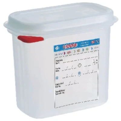 Afbeelding van Araven GN1/9 voedseldoos met deksel 1,5L (4 stuks)
