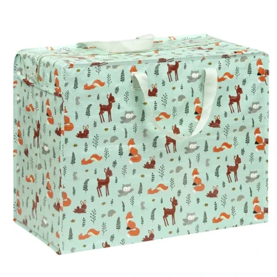 Afbeelding van A little lovely company opbergtas bosvriendjes XL
