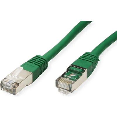 Afbeelding van VALUE Patchkabel Cat.6 (Class E) S/FTP (PiMF), groen, 7 m