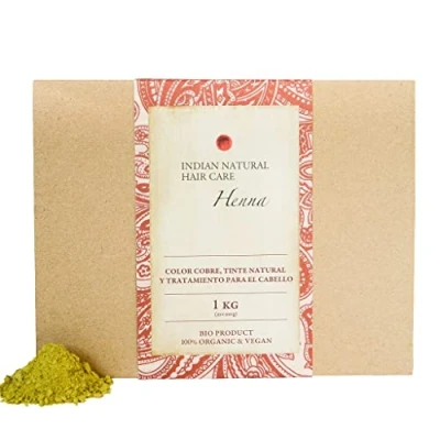 Afbeelding van Henna koperkleur 1 kg natuurlijke kleuring en haarbehandeling poeder (1 kg)