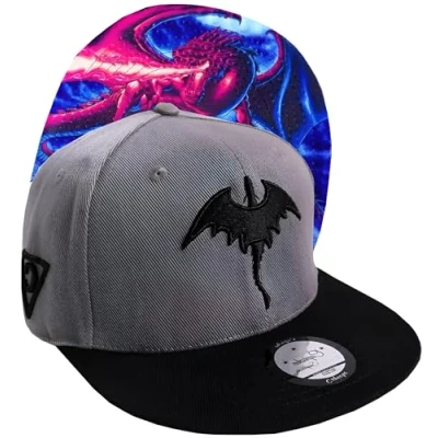 Afbeelding van Capiche Snapback Baseballone SIZE Pet, Heren, Maat: One Size, Dark grey/black/red