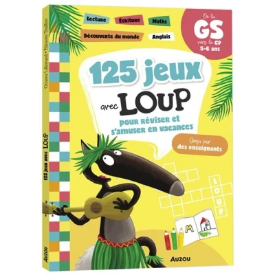 Image de 125 jeux avec Loup pour réviser et s&#039;amuser en vacances