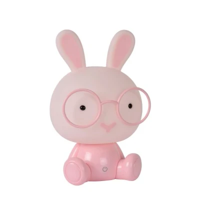 Afbeelding van Lucide DODO rabbit LED tafellamp roze