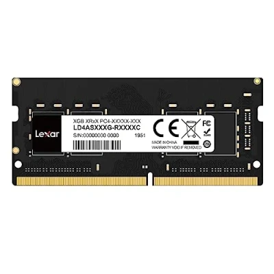Afbeelding van Lexar SODIMM RAM DDR4 8 GB, 3200 MHz laptop, geheugen voor 260 pins SO DIMM, geheugen, high performance (LD4AS008G B3200ASST)