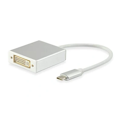 Afbeelding van Equip 133453 USB Type C Male to DVI I Dual Link Female Adapter, 15cm
