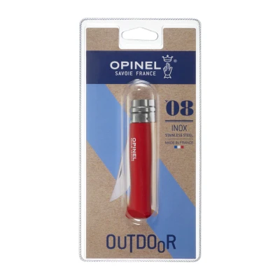 Afbeelding van Opinel N08 Colorama Red