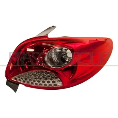 Afbeelding van PRASCO PG0114153 Achterlicht rechts Zonder lamphouder PEUGEOT: 206+ Hatchback