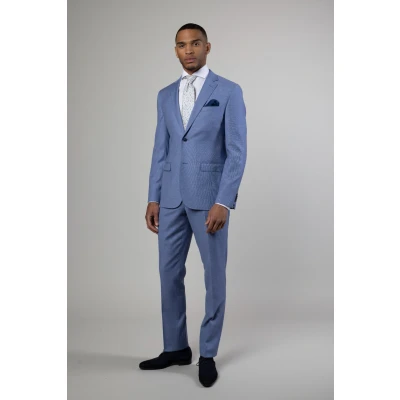 Afbeelding van Jac Hensen Kostuum Modern Fit Blauw 48