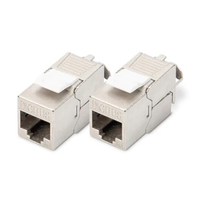 Afbeelding van Digitus DN 93615 2 RJ45 inbouwmodule Keystone CAT 6A