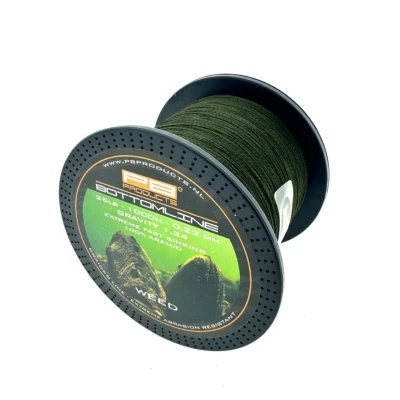 Afbeelding van PB Products Bottom Line Weed Gevlochten lijn 0.23mm 25lb (500m)