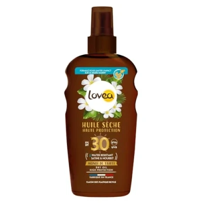Afbeelding van 6x Lovea Sun Dry Oil Spray Zonnebrand SPF 30 150 ml