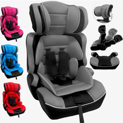 Afbeelding van FableKids Kinderautostoel MIKA ECE 3 punts veiligheidsgordel hoogte verstelbaar
