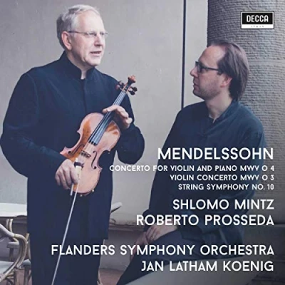 Afbeelding van Shlomo Mintz, Roberto Prosseda, Flanders Symphony Mendelssohn: Violin Concertos (CD)