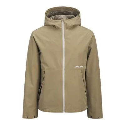 Image de JACK &amp; JONES Veste légère à capuche Jjadam pour homme, Kaki, L