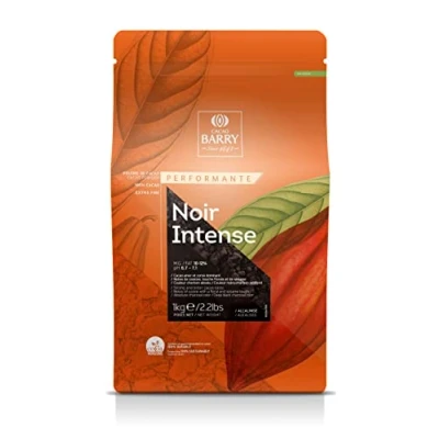 Afbeelding van Zwarte Cacao Intense Zwart 1 kg Barry Donkerzwarte cacaopoeder