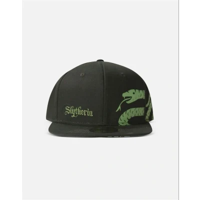 Afbeelding van Harry Potter Slytherin Snapback Pet Zwart