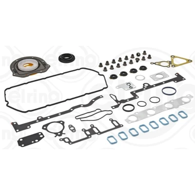 Afbeelding van ELRING 122.121 Complete pakkingsset, motor Met klepseals, asdichtring krukas, Zonder cilinderkoppakking oliebakafdichting