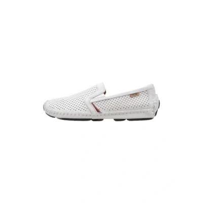 Afbeelding van Pikolinos Jerez 09Z lederen mocassins, Wit.