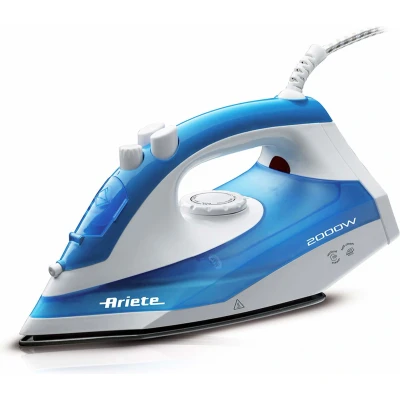 Afbeelding van Ariete 6234 Droog &amp; stoomstrijkijzer Teflon soleplate Blauw, Wit 2000 W