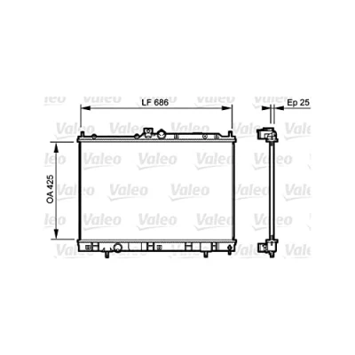 Afbeelding van Valeo Radiateur 735203