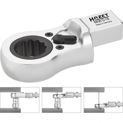 Afbeelding van Hazet 6606D 16 Mortise ratcheting ringsleutel