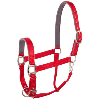 Afbeelding van BR Halster Event Nylon Dubbel Verstelbaar Florid Red Cob