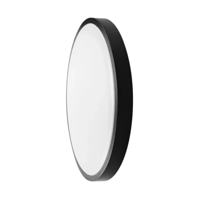 Afbeelding van V TAC VT 8630SRD S B LED Ronde Koepellamp Samsung Sensor IP44 Zwart 36W 3820 Lumen 4000K 420MM