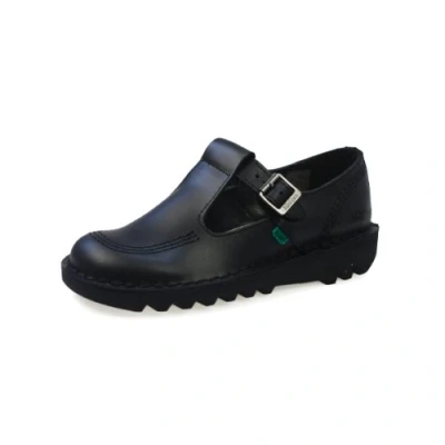 Afbeelding van Kickers Kick Lo Aztec Ballerina&#039;s voor dames, Zwart