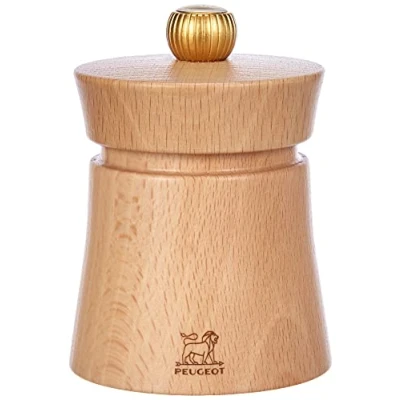 Image de Peugeot Moulin à sel manuel en bois couleur naturel 8 cm