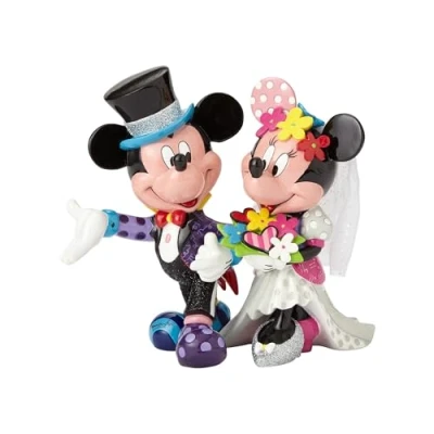 Afbeelding van Border Fine Arts Studio Disney Britto Mickey en Minnie Mouse bruiloftsfiguur 200 x 160 190 cm