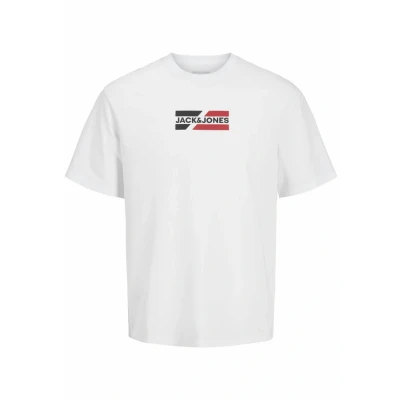 Afbeelding van JACK&amp;JONES JJECORP GRAPHIC TEE SS O NECK NOOS Heren T shirt White 01
