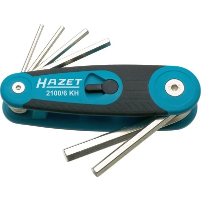 Afbeelding van HAZET 2100/6KH Haakse schroevendraaierset Chroom vanadium staal 6