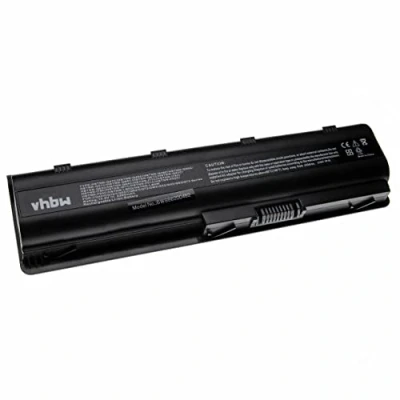 Afbeelding van vhbw Li Ion batterij compatibel met HP Pavilion dv7 XXXX, G4, g4 G6, g6 G7, g7 XXXX Notebook 5200mAh, 10,8V, zwart
