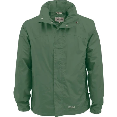 Afbeelding van Pro x Elements Regenjas Meran Heren Polyester Donkergroen Mt L