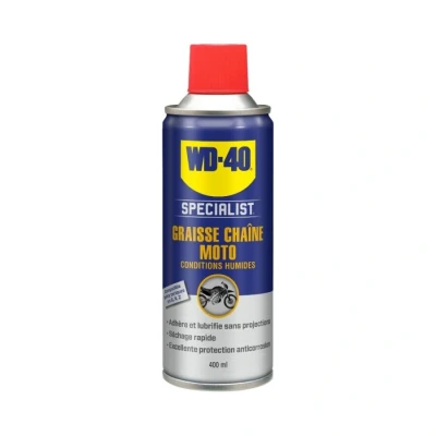 Image de Graisse de chaîne WD 40 Specialist Moto 400ml