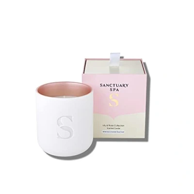 Afbeelding van Sanctuary SPA Candle AND ROSE Scent Geurkaars, Maat: 260 g,
